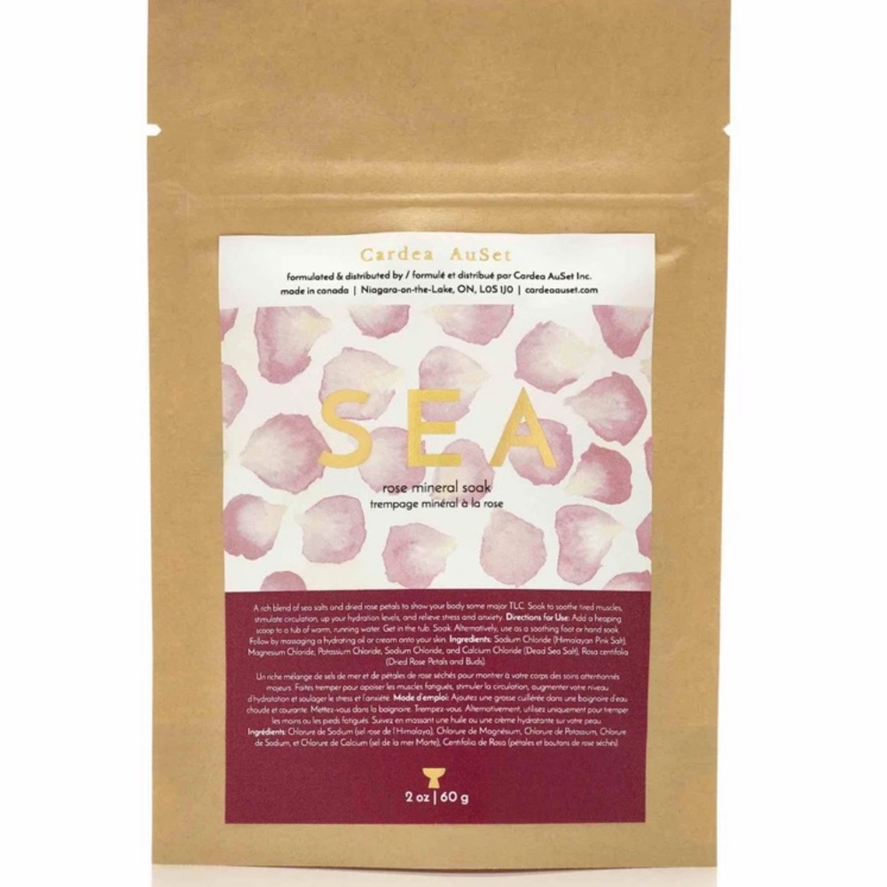 Cardea Auset Sea Mineral Soak Mini